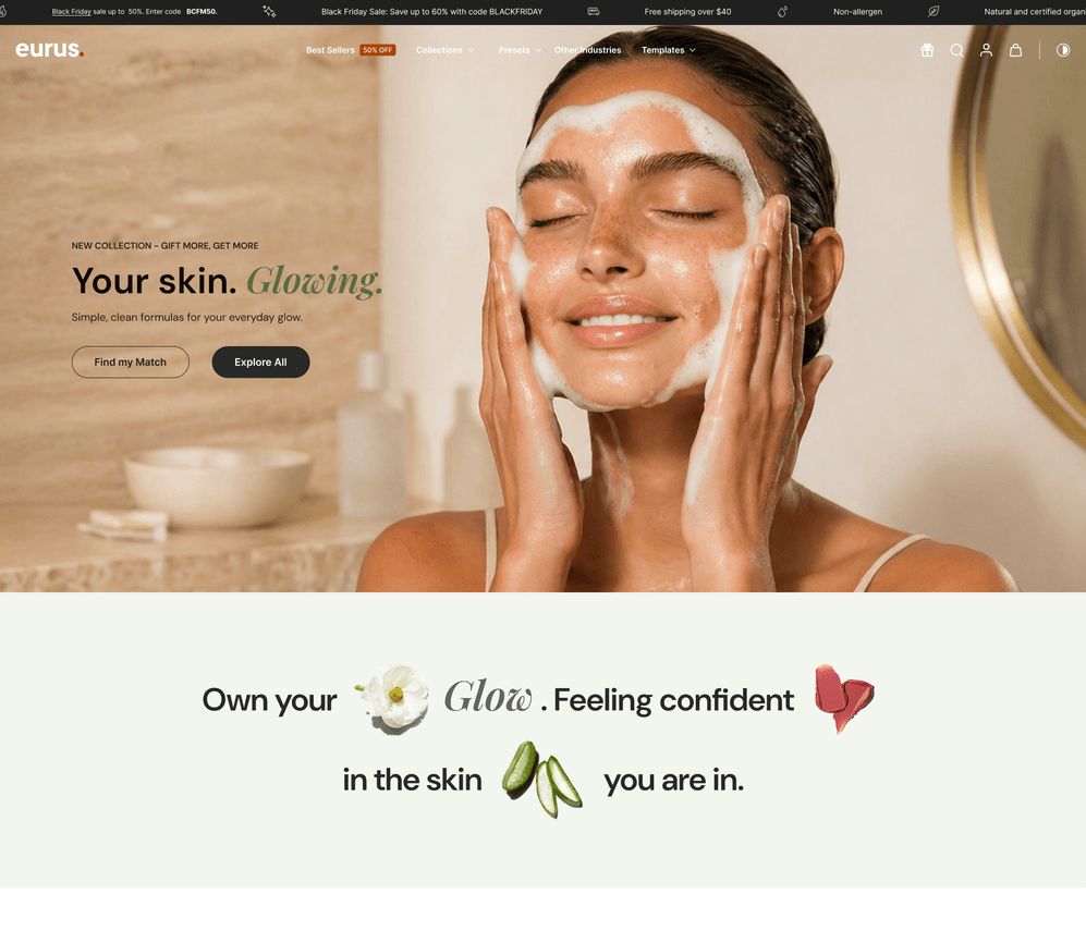 Eurus - Tema Shopify